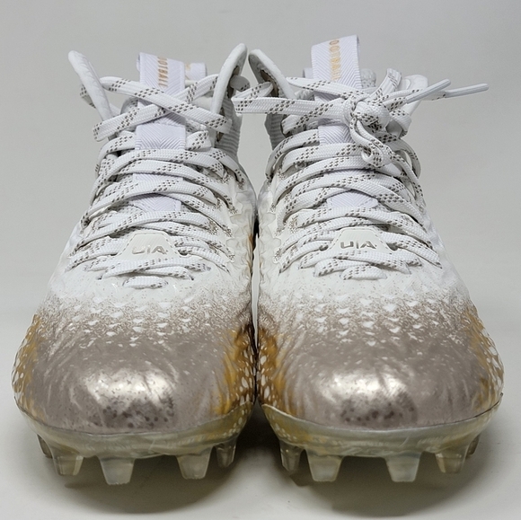 Under Armour Spotlight Clone 3.0 MC Women Sz 8.5 Football Cleat  3026343-100 New - Picture 9 of 10